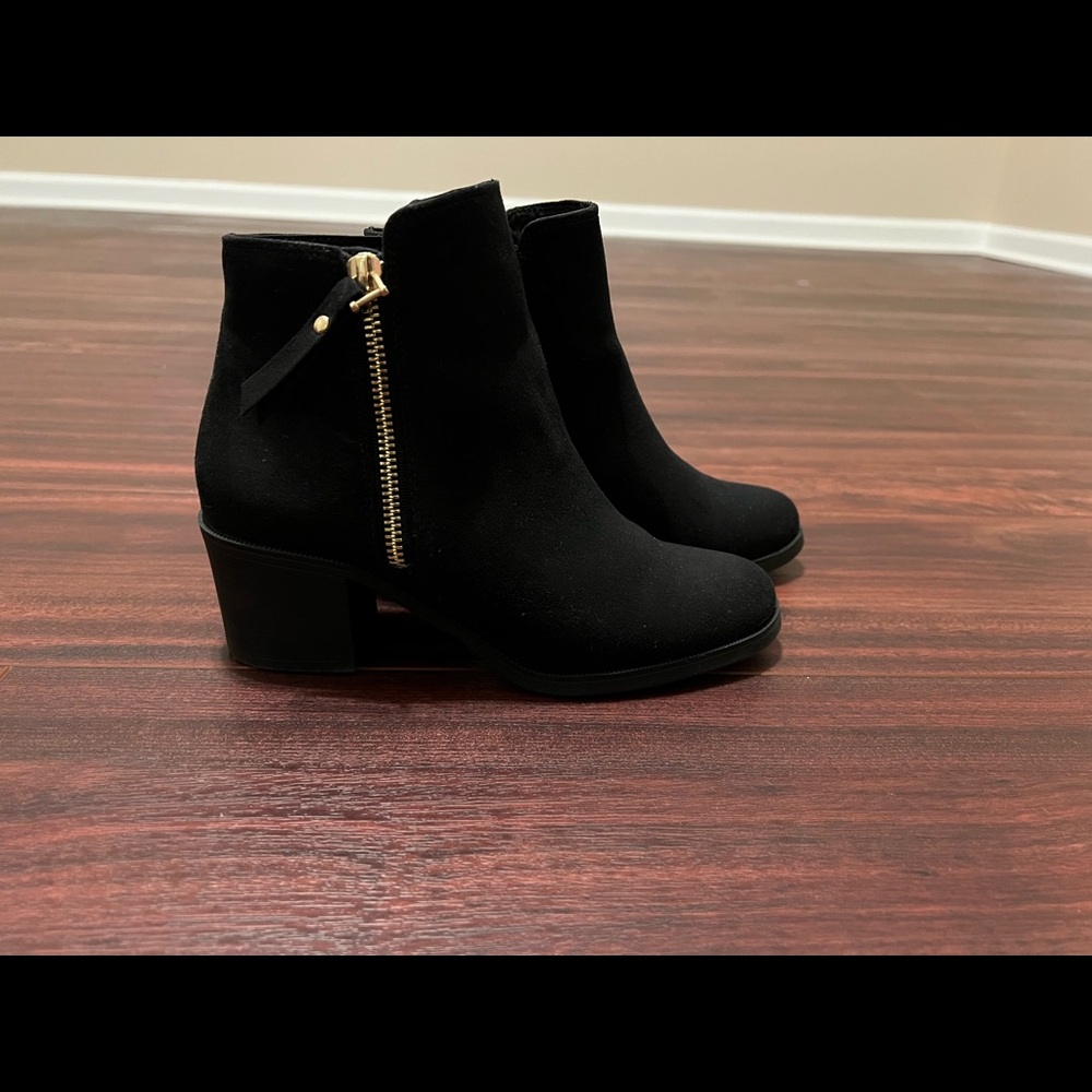 Black booties